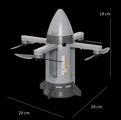 Epic SpaceCraft Radiostyrd Rymdraket för Lek och Underhållning