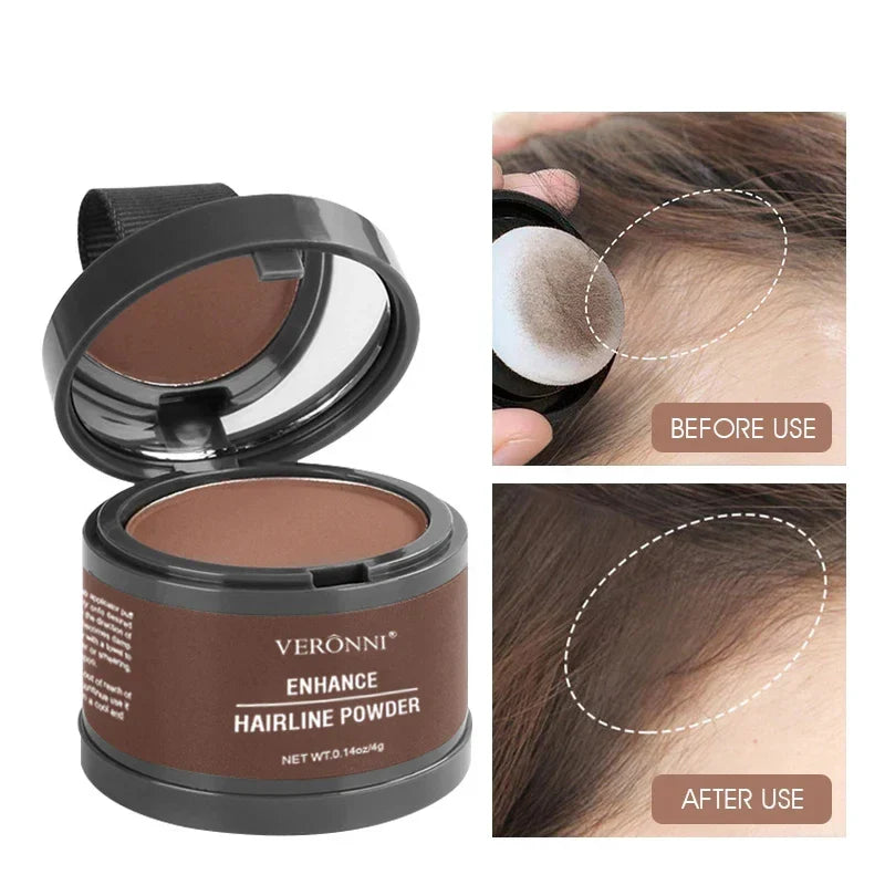 Hair Concealer Hårskuggspulver för Hårförtjockning och Styling
