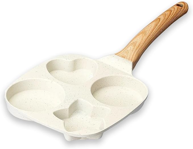 4-i-1 Stekpanna med Non-Stick och Roliga Former