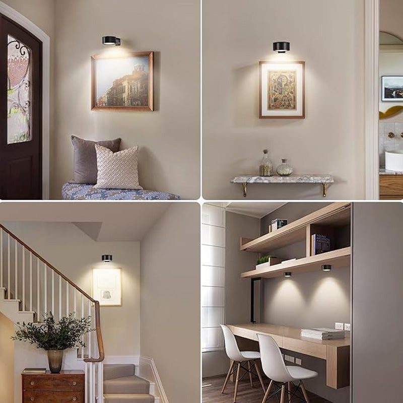 GlowFlex Magnetisk Trådlös Vägglampa för Hem och Inredning