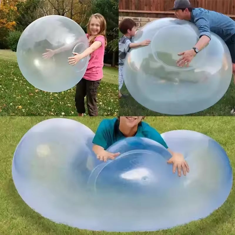 Magic Bubble Ball Uppblåsbar Lekboll för Trädgård och Sommarlek