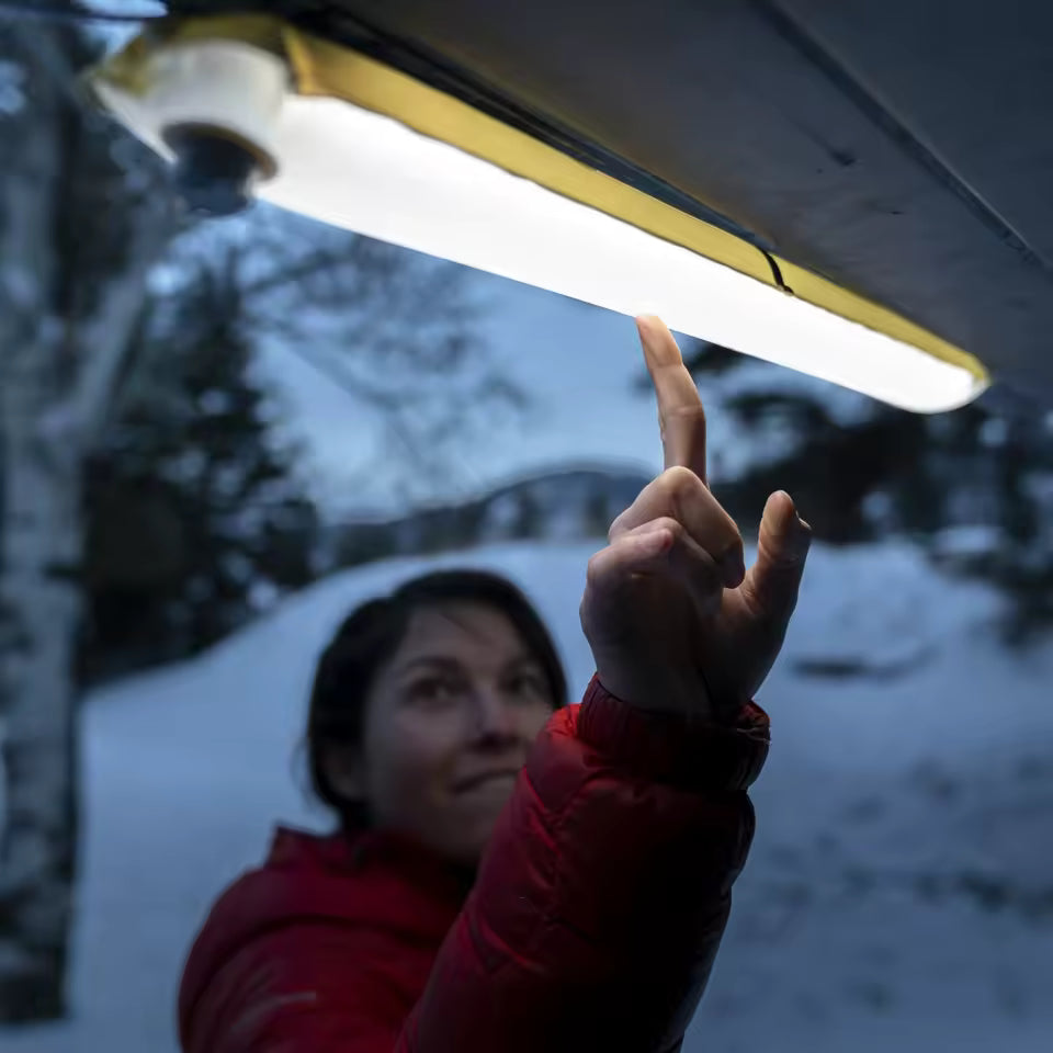 Nordljus – Ljus för ditt äventyr (Uppblåsbar camping led lampa)