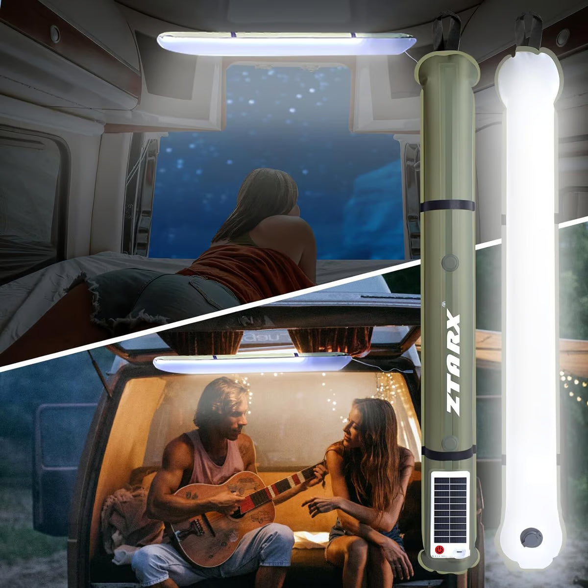 Nordljus – Ljus för ditt äventyr (Uppblåsbar camping led lampa)