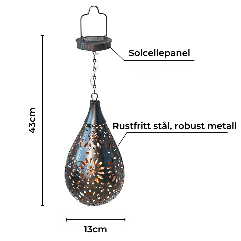 Solar Ornaments 2.0 Solcellslampa för Trädgård och Uteplats