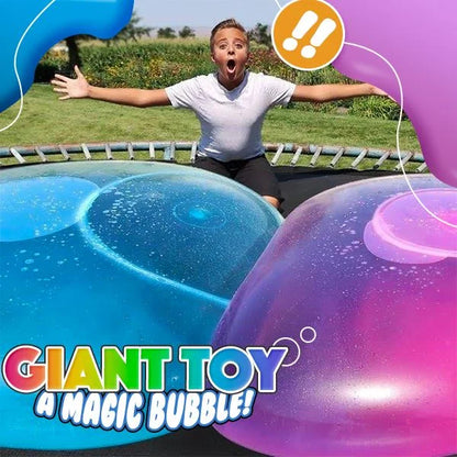 Magic Bubble Ball Uppblåsbar Lekboll för Trädgård och Sommarlek