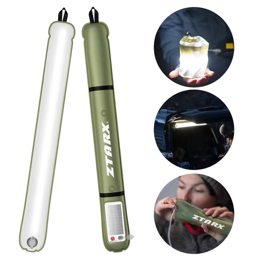 Nordljus – Ljus för ditt äventyr (Uppblåsbar camping led lampa)