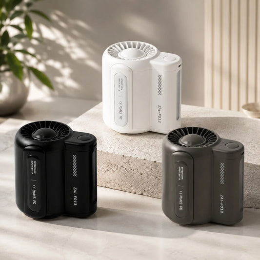 Bladlös handsfree ventilator för bälte