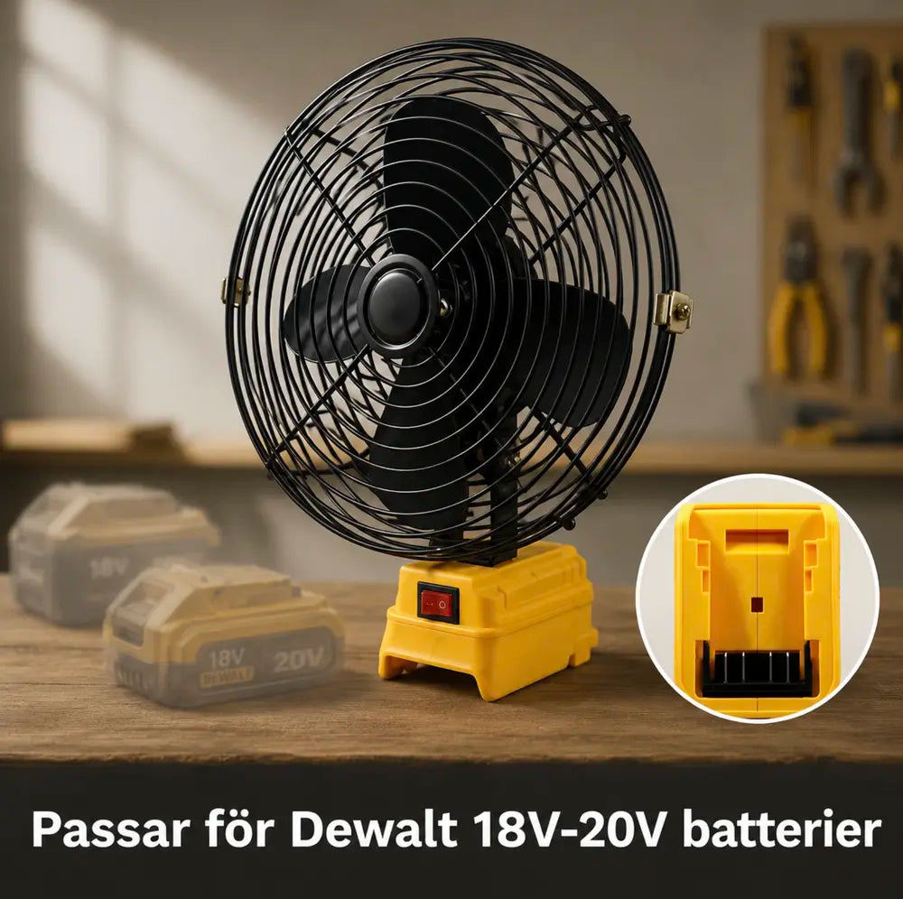 VoltAir Pro Portabel Fläkt för Arbetsplats och Hem