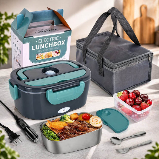 Elektrisk lunchväska med matvärmare