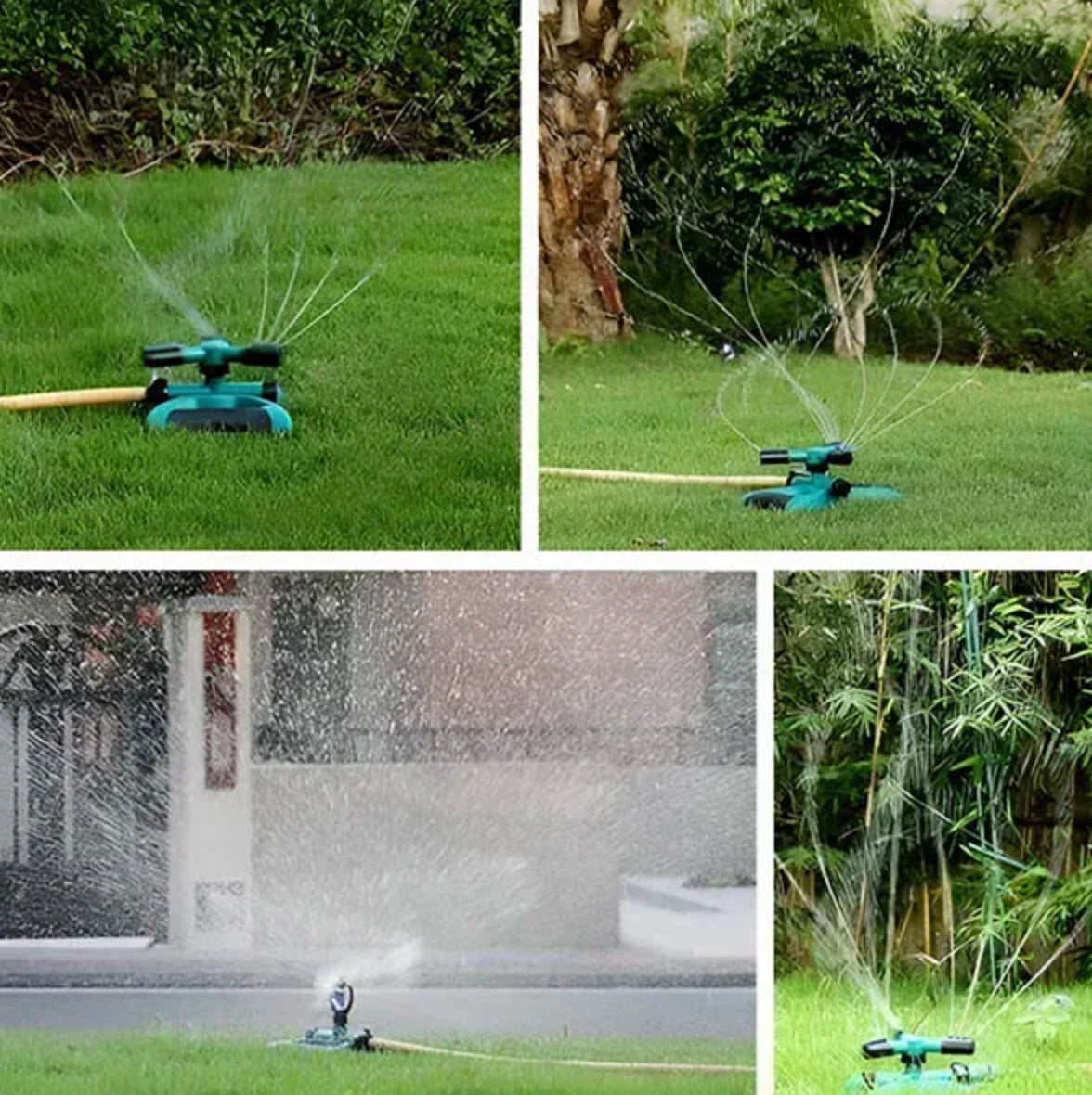Roterande Sprinkler 360 Grader för Heltäckande Trädgårdsbevattning