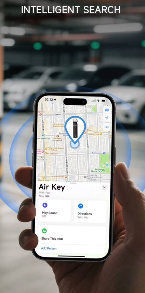 KeyPilot Nyckelhållare med Apple Hitta för Nycklar och Vardag