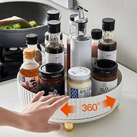 360 Roterande Bricka Lazy Susan För Förvaring