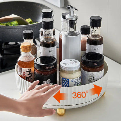 360 Roterande Bricka Lazy Susan För Förvaring