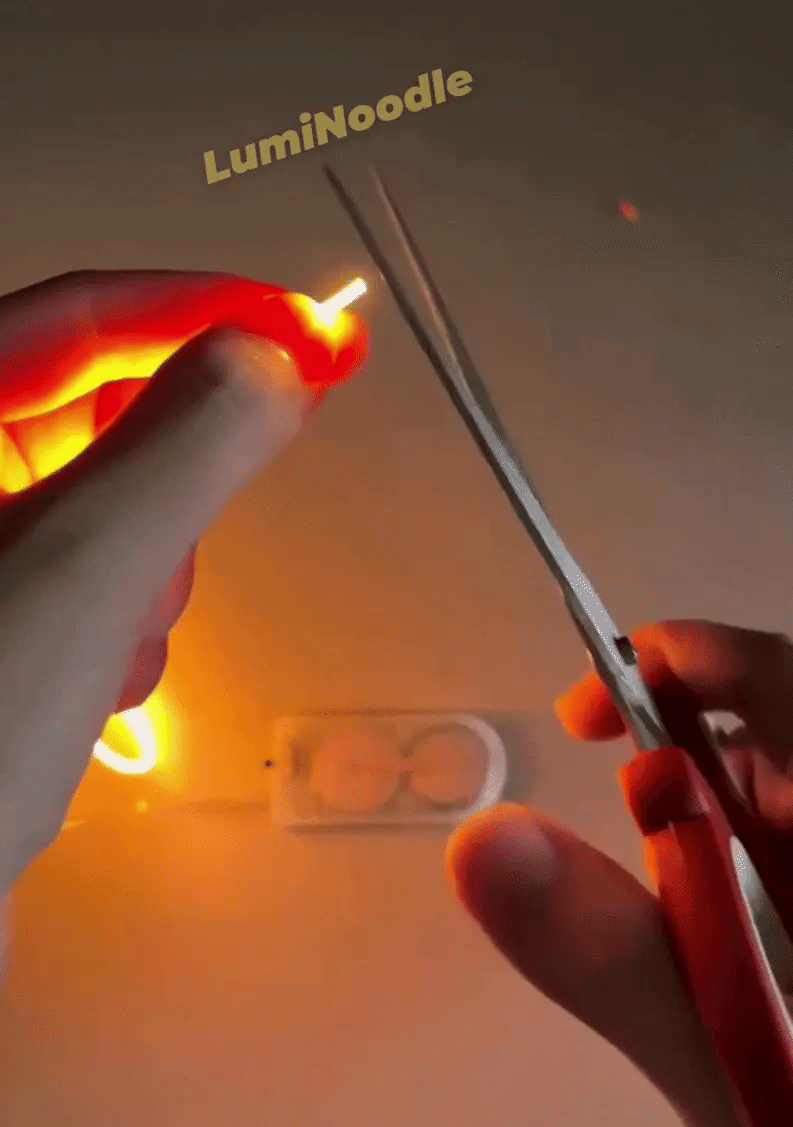 LumiNoodles Klippbara och Flexibla LED-Ljustrådar för Dekoration