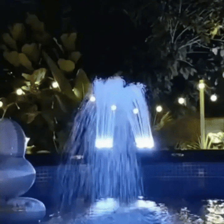 AquaFlow Poolfontän Vattenspridare för Pool och Trädgård
