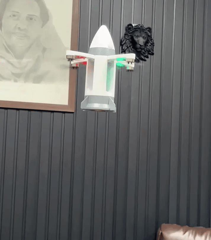 Epic SpaceCraft Radiostyrd Rymdraket för Lek och Underhållning