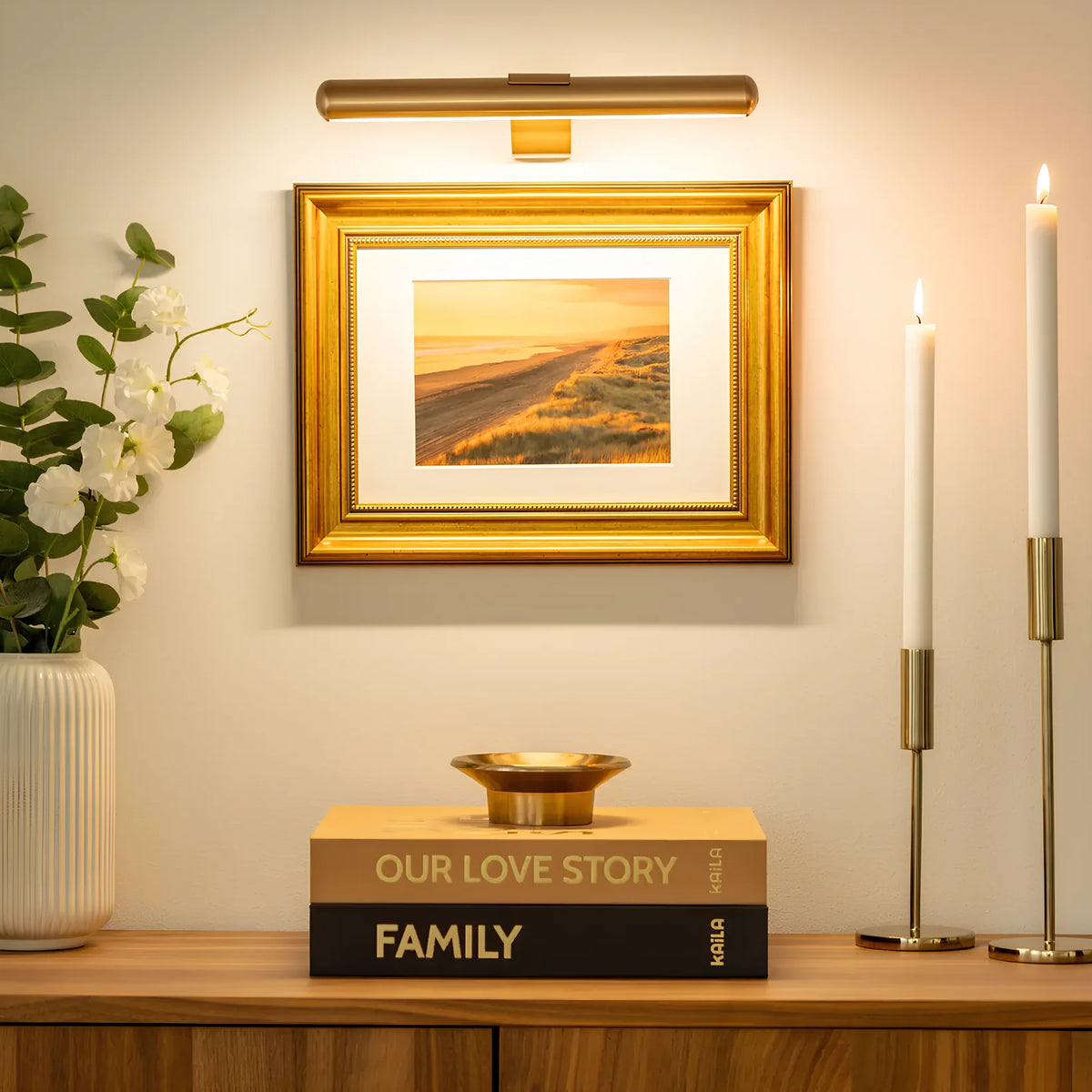 VäggLjus Élite Trådlös Vägglampa för Hem och Inredning
