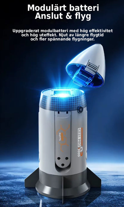 Epic SpaceCraft Radiostyrd Rymdraket för Lek och Underhållning