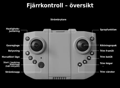Epic SpaceCraft Radiostyrd Rymdraket för Lek och Underhållning
