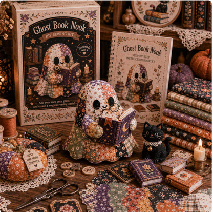 GhostCraft DIY Patchwork Spöke för Pyssel och Dekoration