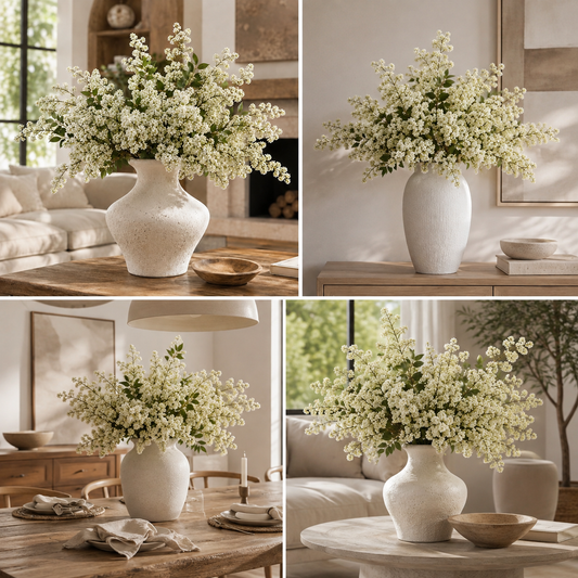 Everbloom Realistiska Bärkvistar 3-pack för Hem och Inredning