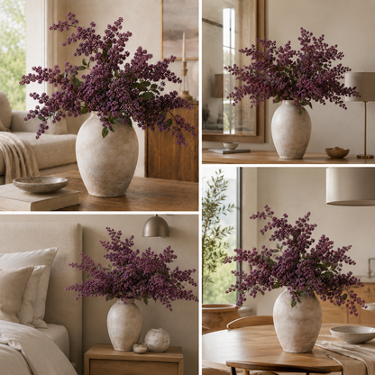 Everbloom Realistiska Bärkvistar 3-pack för Hem och Inredning
