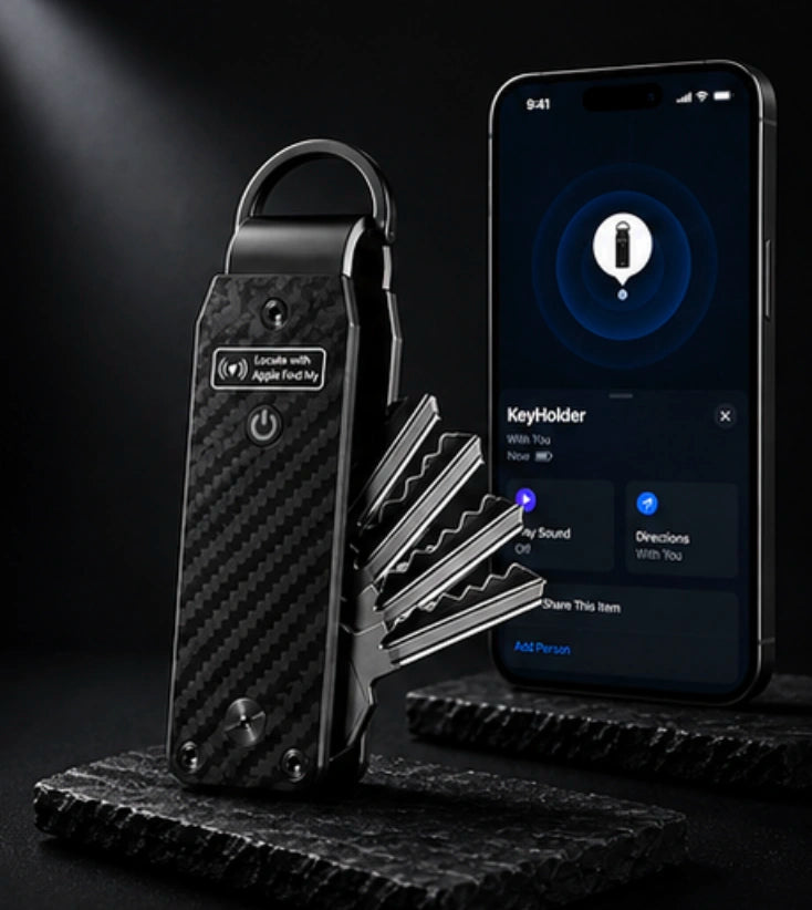 KeyPilot Nyckelhållare med Apple Hitta för Nycklar och Vardag
