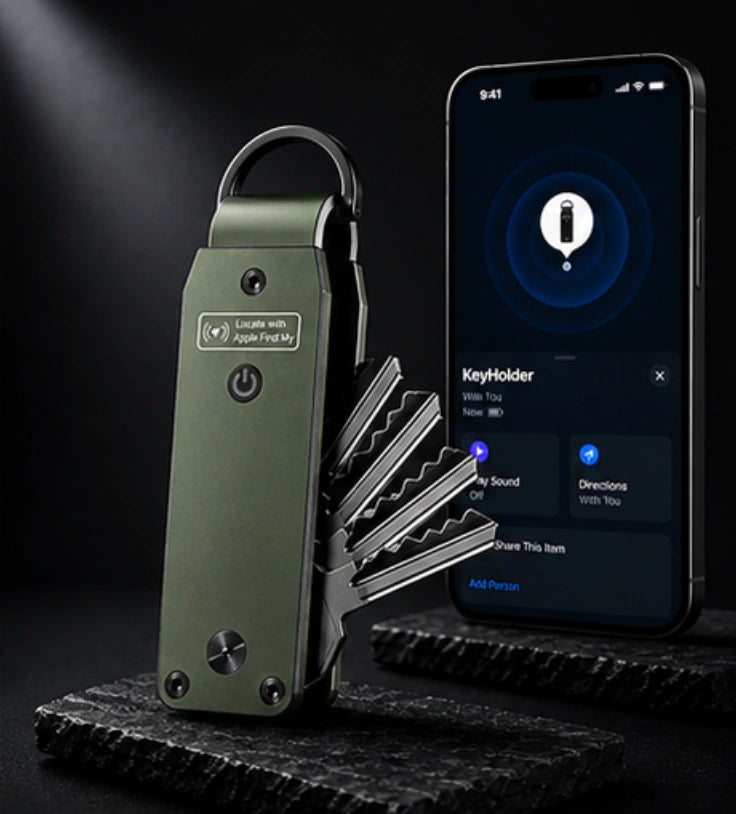 KeyPilot Nyckelhållare med Apple Hitta för Nycklar och Vardag