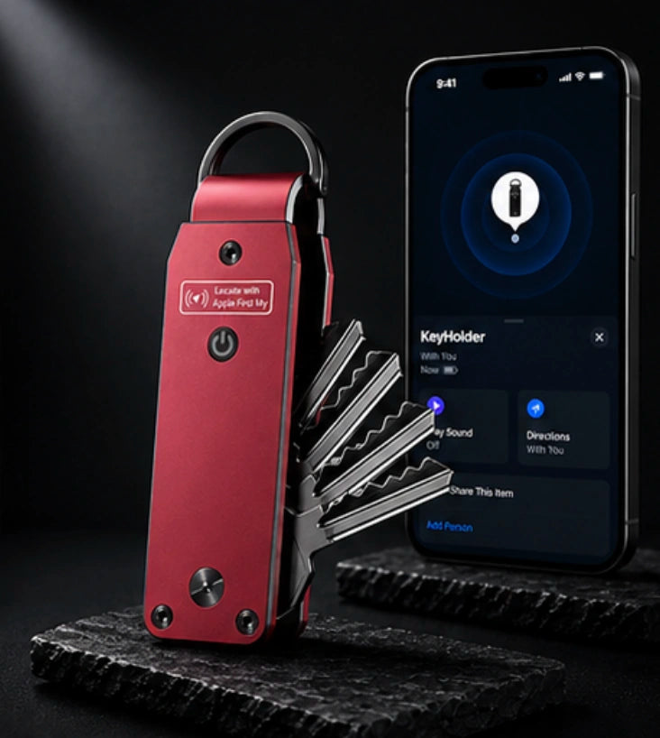 KeyPilot Nyckelhållare med Apple Hitta för Nycklar och Vardag