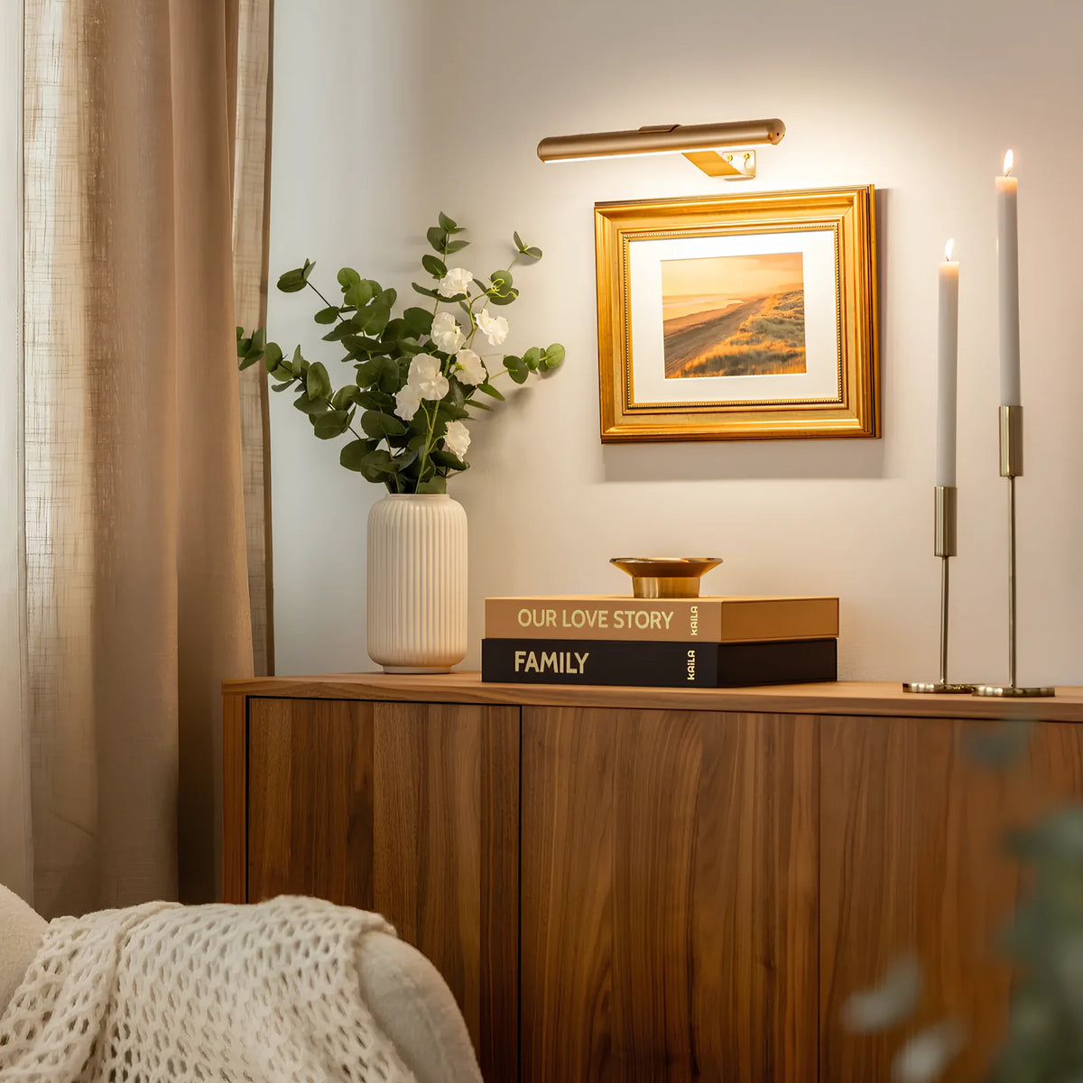 VäggLjus Élite Trådlös Vägglampa för Hem och Inredning